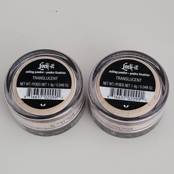 2 Kat Von D Mini Loose Setting Powder Translucent NEW Sealed Set of 2 - Picture 9 of 9